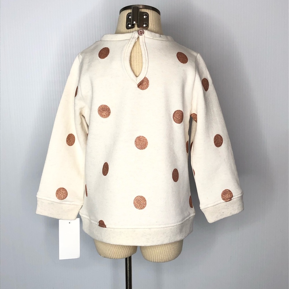 OSHKOSH B’GOSH | Polka Dot Fleece Sweater - Picture 5 of 8